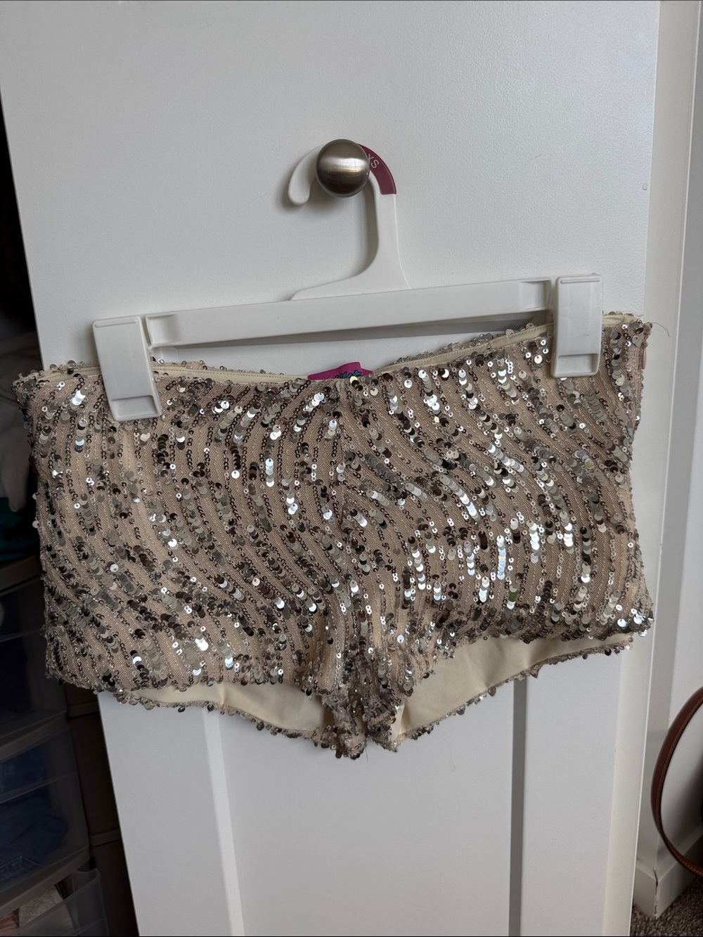 Edikted Sequin Shorts